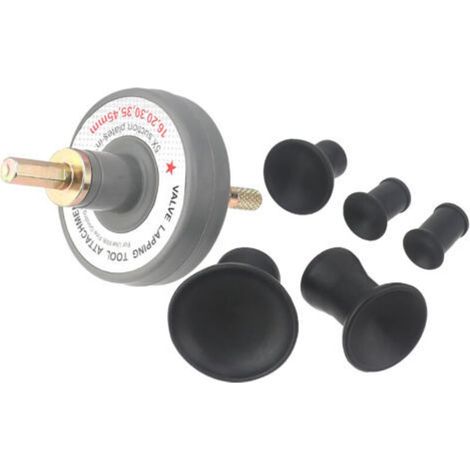Outil de rodage de soupape avec 5 plaques d'aspiration 1000 tr/min à 1250 tr/min universel pour le meulage de petit moteur (1/4)