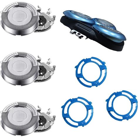 La partie supérieure de la tête de rechange 6000 est compatible avec le rasoir électrique Philips Series 5000 pour homme Sh50 5000 6000 S6670 S6688 S6875 S5266 S5366 S5166, convient aux rasoirs (1/5)