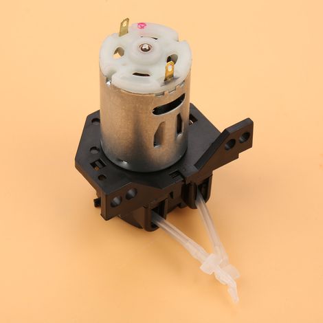Pompe doseuse DIY avec tête de tuyau péristaltique pour analyse chimique en laboratoire d'aquarium (noir, 24 V, 1 x 3) (1/5)