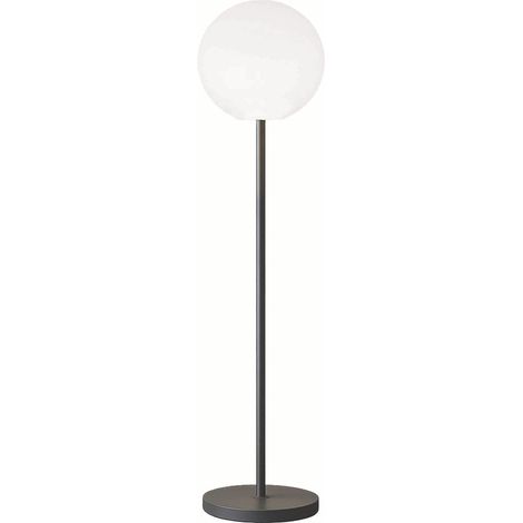 Lampadaire lumineux rechargeable pied métal design scandinave LED blanc chaud/blanc dimmable H150cm (1/5)