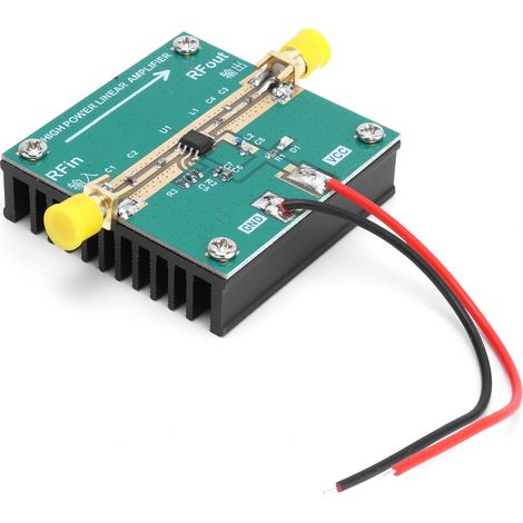 Amplificateur de puissance RF haute performance, module PCB linéaire, accessoire électronique, 2,4 GHz, 1 W, RF2126, 6 V (1/5)