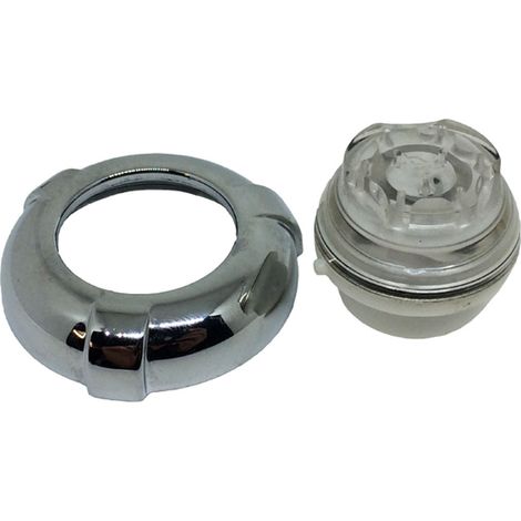 Ricambio ghiera con ugello cromo per bocchetta Teuco 81025261 (1/2)