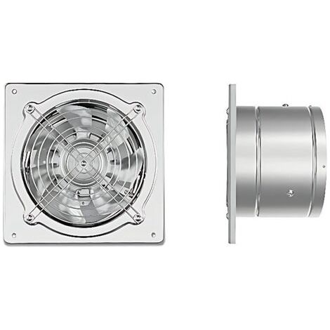Ventilateur d'échappement de 8 pouces, ventilateur mural, ventilateur de ventilation pour ventilateur de sous - sol de fenêtre de grenier de salle de bains de plafond, 220V 80W