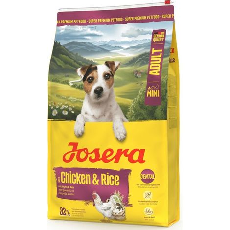 JOSERA Mini Pollo y Arroz para Adultos 10 kg
