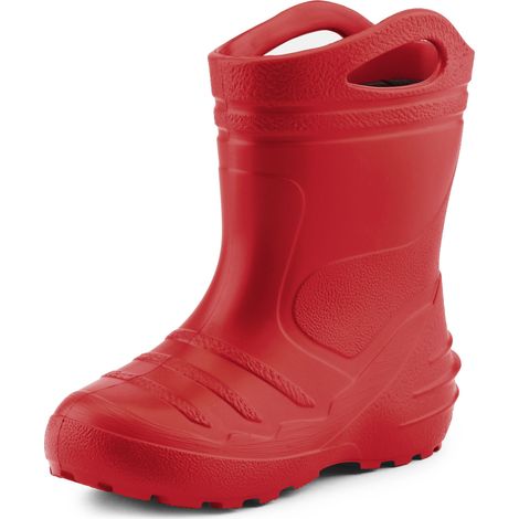 Ladeheid Kl051 Bottes de Pluie, Rouge, 35 EU