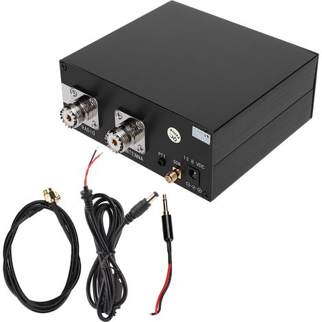 Partage d'antenne émetteur-récepteur SDR commutateur TR, boîtier en alliage d'aluminium, dispositif 100W DC-160MHz (1/5)