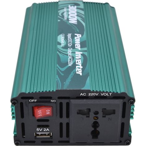 3000-W-Smart-Wechselrichter, 12 V DC auf 220 V AC, umweltfreundlich (1/5)
