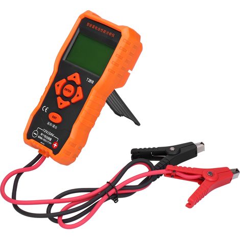 Testeur de batterie automobile 12/24 V, analyseur de charge numérique automobile, système de charge T2818 (1/5)