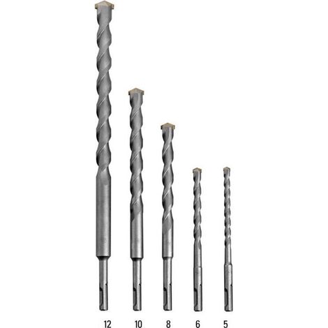 Trade Shop - SET 5 PURCHA FÜR PNEUMATISCHE HANDEL 5-6-8-10-12 MM -