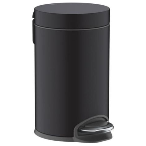Papelera autoportante Hansgrohe AddStoris 3 l, negro mate (41775670)