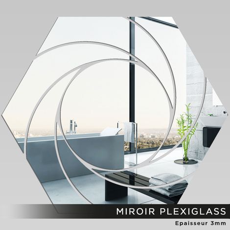 Miroir Plexiglass - Design - 70x80 cm (1/2)