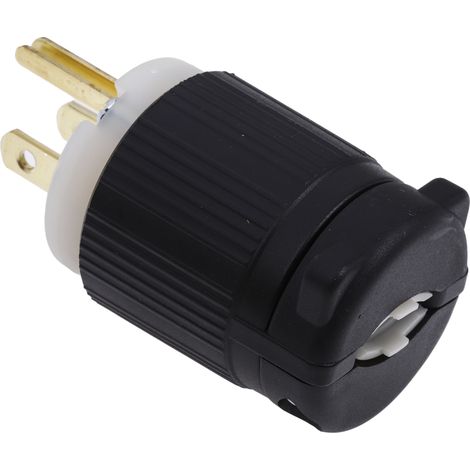 Rs Pro – Fiche secteur mâle NEMA 5-15P 125V 15A – Montage sur câble 2P+E – Pour installations électriques sécurisées (1/3)