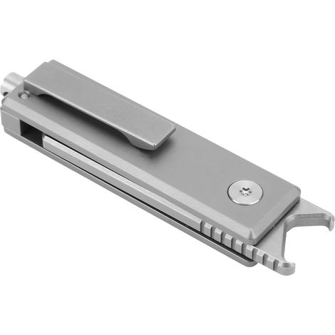 Couteau de poche pliant portable en acier inoxydable S35VN avec clip dorsal et marteau intégré pour les activités de plein air (1/5)