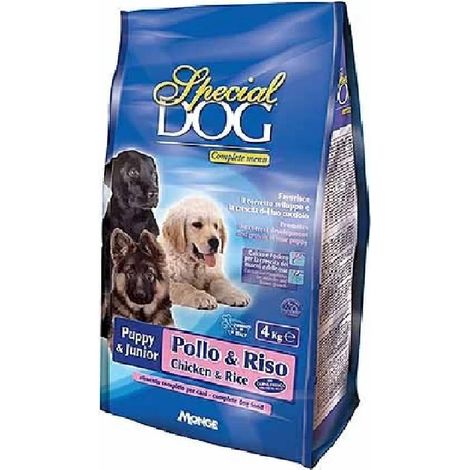 CROCCHETTE PER CANI JUNIOR 'SPECIAL DOG' pollo e riso - kg 1,5 - MONGE