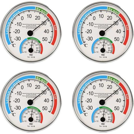 Thermomètre hygromètre Thermo Analogique Humidité ambiante Contrôle de la température intérieure (1/5)