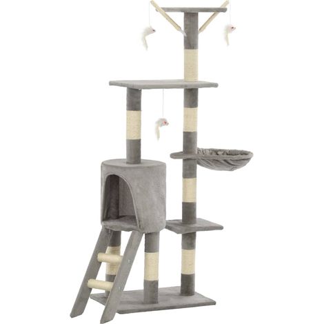 Maison Exclusive - Rascador para gatos con poste de sisal 138 cm