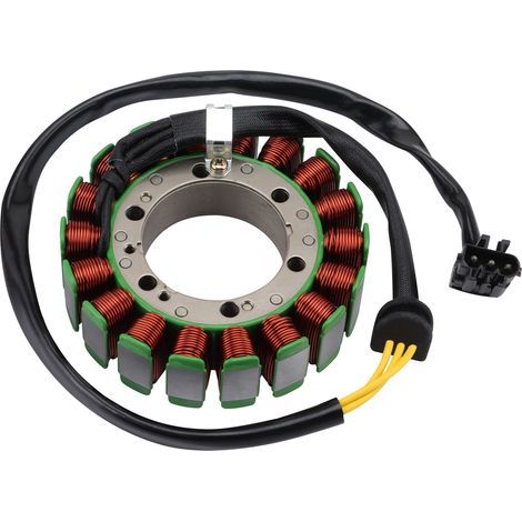 Complete stator coil repair kit - compatible with charging system repair solutions for BMW F650GS (2009-2014), F700GS, F800R, F800S motorcycles. (1/4)