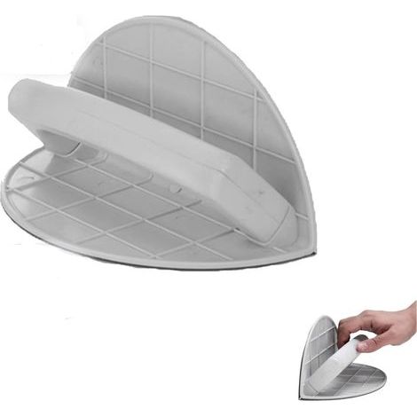 Multifunktionales, halbkreisförmiges Eckenschleifwerkzeug, handliches, selbstklebendes Schleifset, zum Polieren von Wänden, Holzecken und Metallecken (1/5)