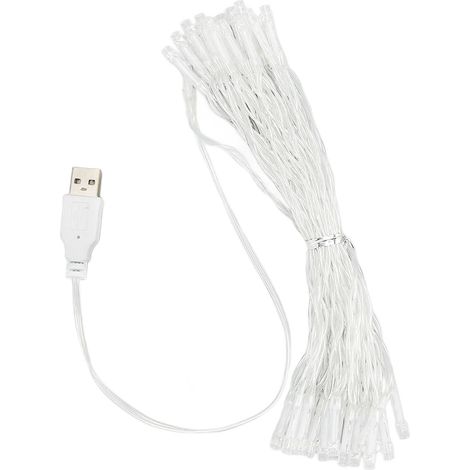 LED String Lights - 40 Mini Bulbs - USB Powered - Waterproof - 6 M - Outdoor Home Decoration (1/5)