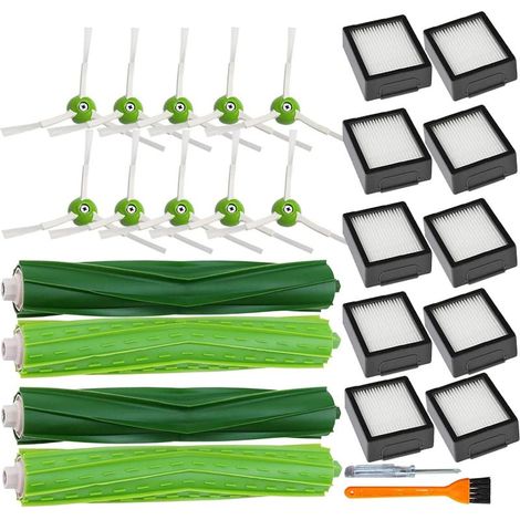 Pièces de rechange pour aspirateur iRobot Roomba séries i, e et j, i3, i3+, i4, i6, i6+, i7, i7+, i8, i8+, E5, E6 et E7 (1/5)