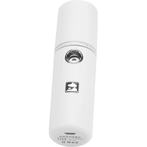 Humidificateur portable rechargeable, léger et durable, avec brumisateur hydratant pour le soin de la peau (blanc) (1/5)