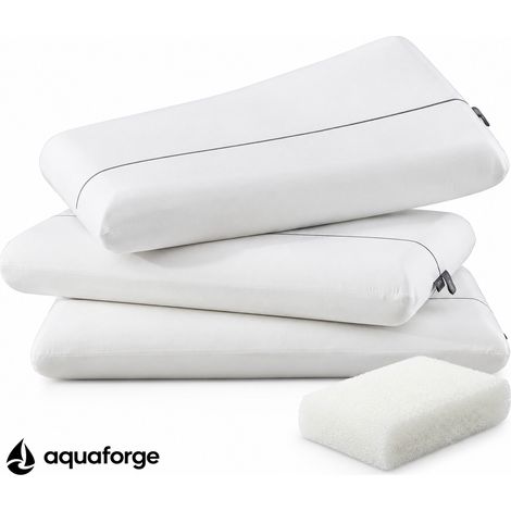 Almofada Cervical Ergonómica Espuma Viscoelástica Respirável 30 x 48 cm (1/5)