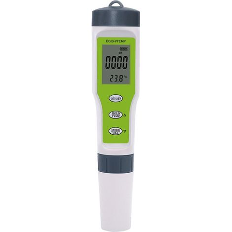 Stylo de test pour la pureté du filtre du testeur pour la qualité de eau du testeur de pH de du PH du stylo numérique 3 en 1 (1/5)