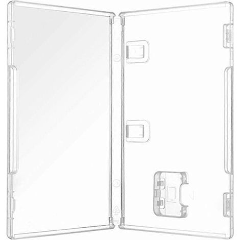 Boîte de rangement transparente et portable pour cartes de jeu et cartes mémoire microSD, compatible avec les emplacements cartouches NS. (1/5)