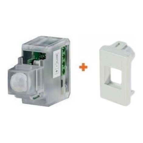 CSI Keystone sensore infrarossi 12V incasso filare compatibile Bticino Matix bianca