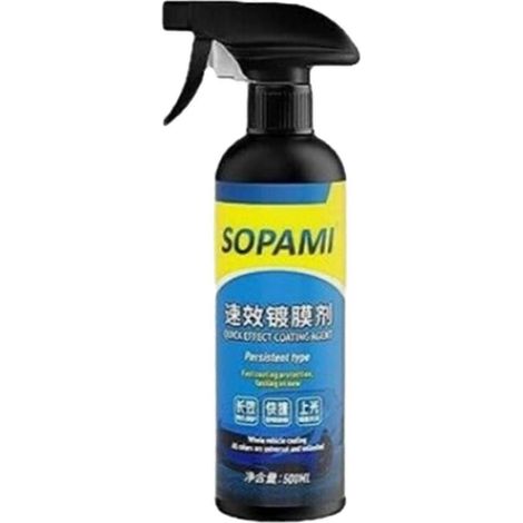 Sopami Spray de protection pour voiture et moto, cire de polissage rapide pour voiture et moto (1/4)