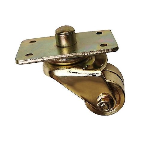 Roulettes pour piano, doubles roues, accessoires, roues pivotantes et mobiles, chariots robustes, mobilier mobile, couleur or (1/5)