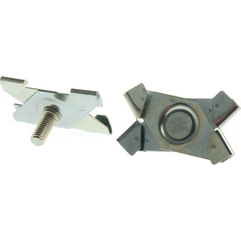 Support & pince de suspension de la poutre, Acier, Epaisseur de la bride 25 mm ( Prix pour Paquet de 25 )