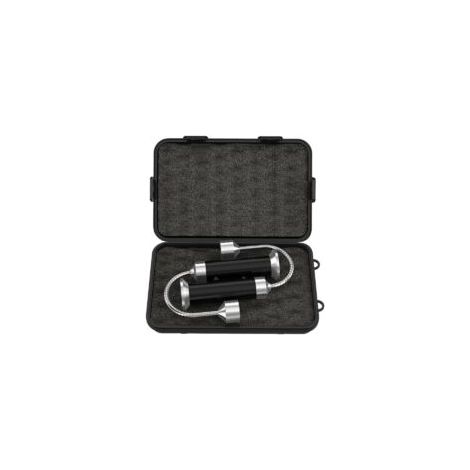 Luce magnetica per barbecue, set di 2 luci per barbecue da esterno, luce per barbecue regolabile a 360 gradi - Crezuo