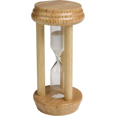 Traditional 3-Minute Timer, Perfect Gadget for Timing Hard-Boiled Eggs, Beige
