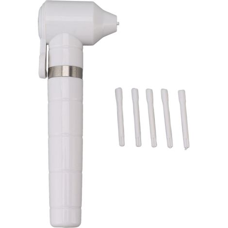 Ortviai Mélangeur Électrique pour Encres de Tatouage – 1 Machine + 5 Bâtonnets, Blanc, ABS Léger et Robuste (1/5)