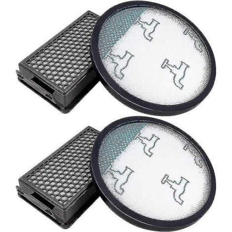 Filtres accessoires pour aspirateur Rowenta (1 filtre avant + 1 filtre arrière) x 2 pièces + 1 brosse à tête d'oie