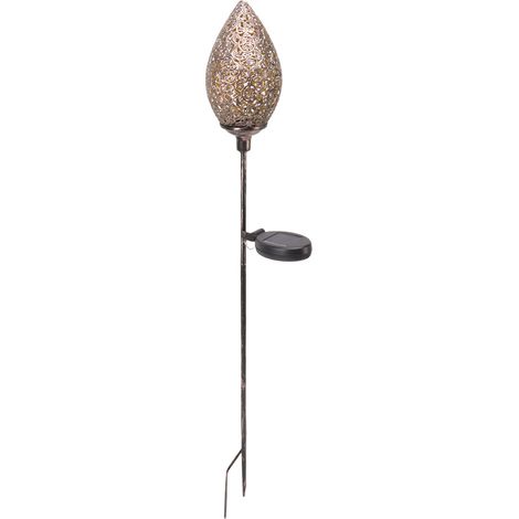 Lampes décoratives solaires pour cours, lanternes solaires LED pour la décoration de cours, éclairage solaire pour cours, douilles de sol en forme de ballon de rugby (1/5)
