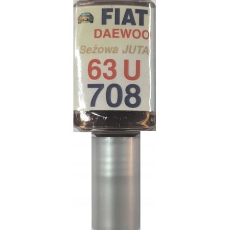 Pintura de retoque color beige yute para Fiat Daewoo 708 63U (1/5)