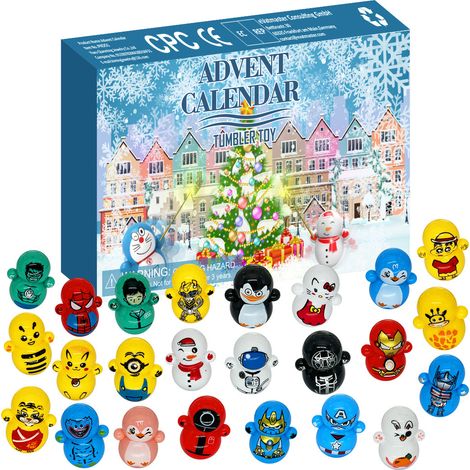 Gobelet calendrier de l'Avent 2026 avec compte à rebours jusqu'à Noël - Gobelet surprise