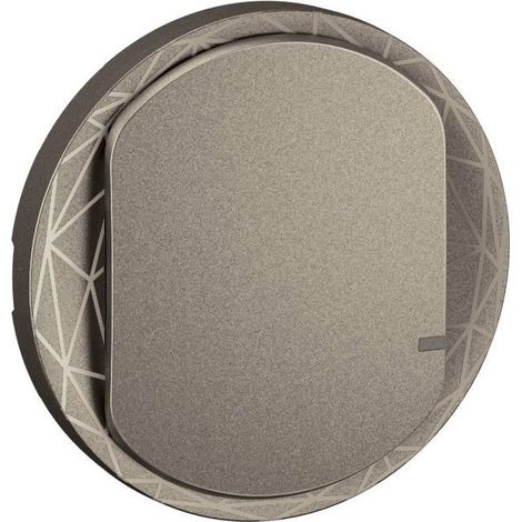 Enjoliveur interrupteur sans Neutre/commande Céliane with Netatmo Titanium LEGRAND CT1403 (1/2)