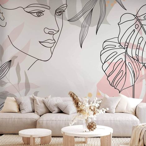Tapete artgeist Feminine Wildness selbstklebend Vlies 300x210 cm