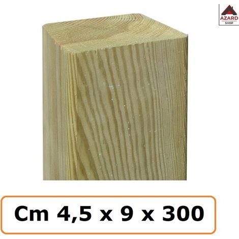 PALO PINO ESSICCATO IMPREGNATO CM 4X9,0X300H