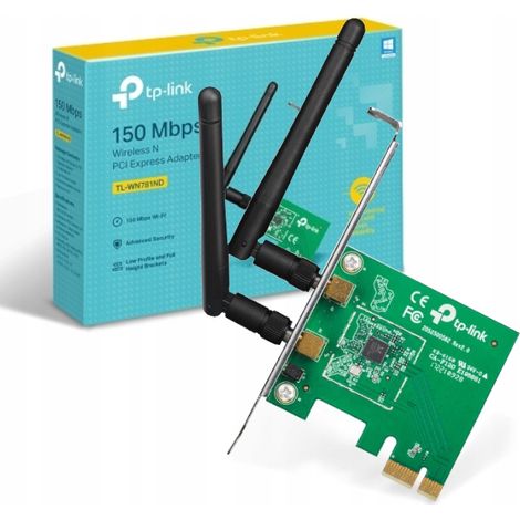 TP-LINK WLAN PCIe-Karte TL-WN881ND, 300 Mbps, 2T2R (1/5)