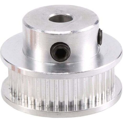 Kit di pulegge per cinghia di distribuzione in alluminio per stampante 3D CNC, 2 set, sincrone meccaniche (1/4)
