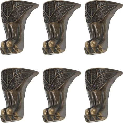10pcs Protections d'angle en Alliage de Zinc Style Antique pour Boîte à Bijoux Forte Capacité de Charge et Protection des Coins Décoratifs (1/5)