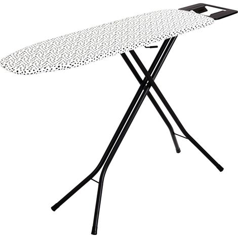 Planche à repasser en acier avec revêtement en coton 120x38 cm
