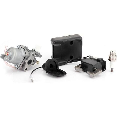 Accessoires pour mini vélo 47 cc / 49 cc – bobine d’allumage, filtre à air et bougie compatible carburateur – lot complet (1/5)
