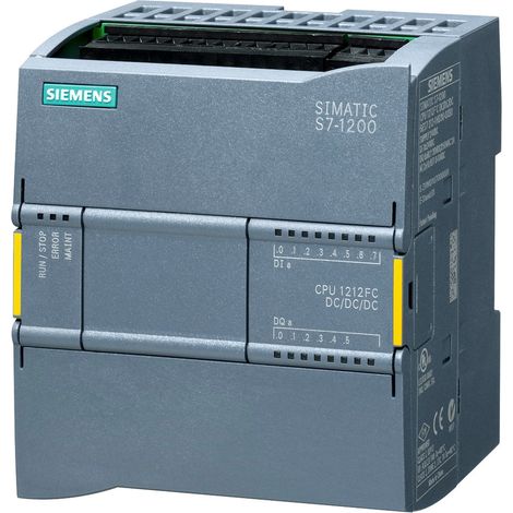 Siemens SIMATIC S7-1200 CPU 1212FC DC/DC/DC 8DI/6DO/2AI, 6ES72121AF400XB0