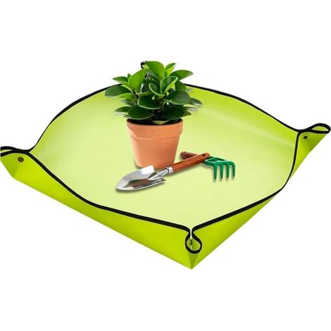 Planting Mat, Folding Garden Mat, Waterproof and Stain Resistant, for Garden Planting Mats, 75 x 75 cm (1/4)