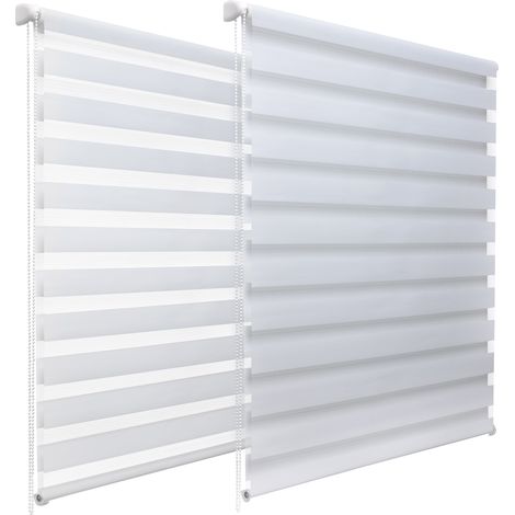 Sol Royal Doppelrollo SolDecor DL2 Weiß, 220x90x4 cm (1/5)